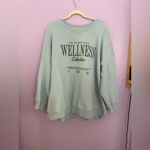 Old Navy Blue Wellness Sweatshirt